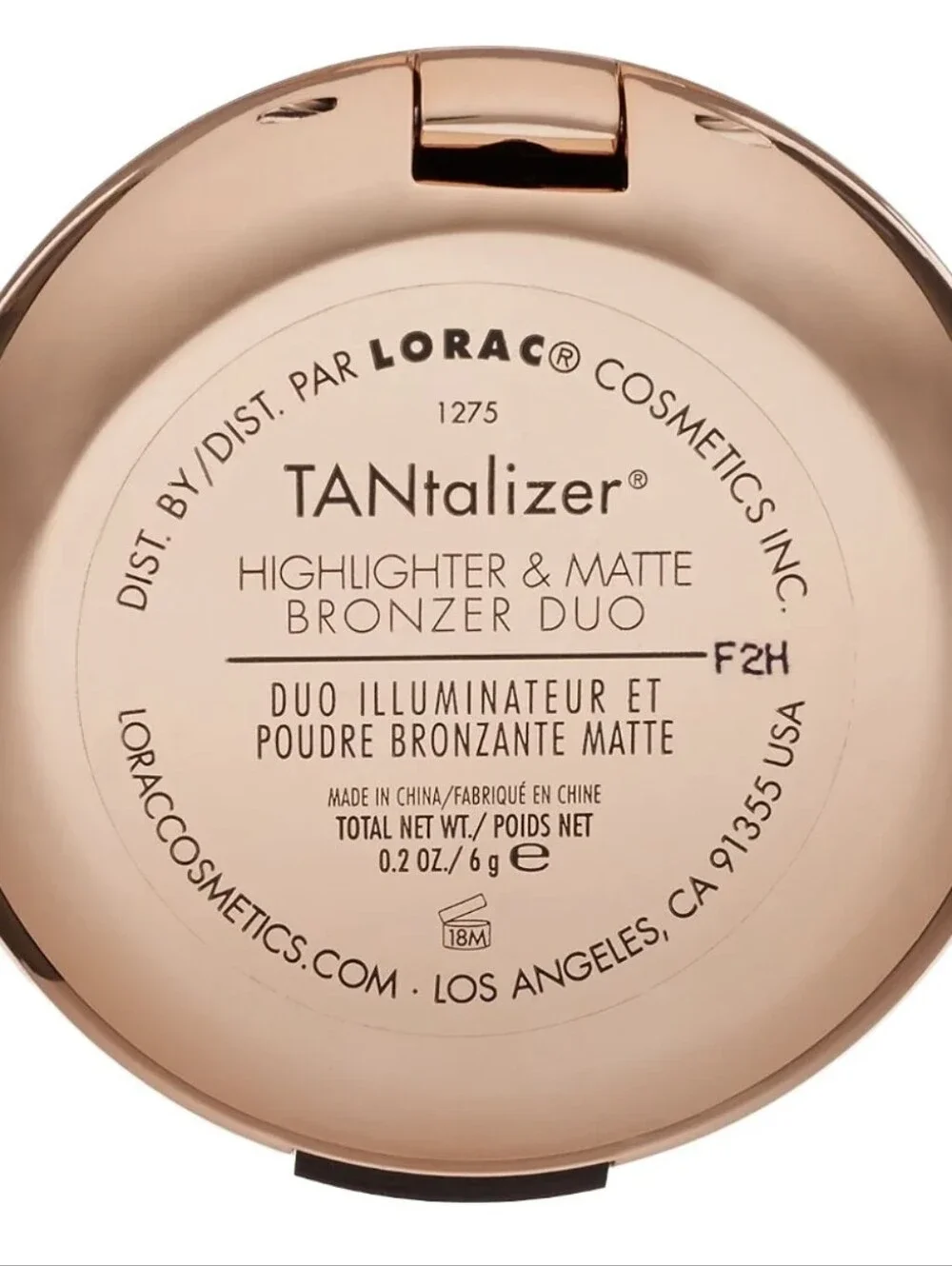 🧚‍♀️Lorac TANtalizer DISCONTINUED Highlighter & Bronzer Duo NWOBOX